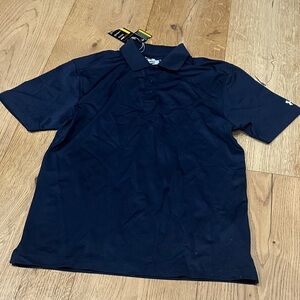 Under Armour performance Polo Men's Navy Polo Shirt small NWT Golf